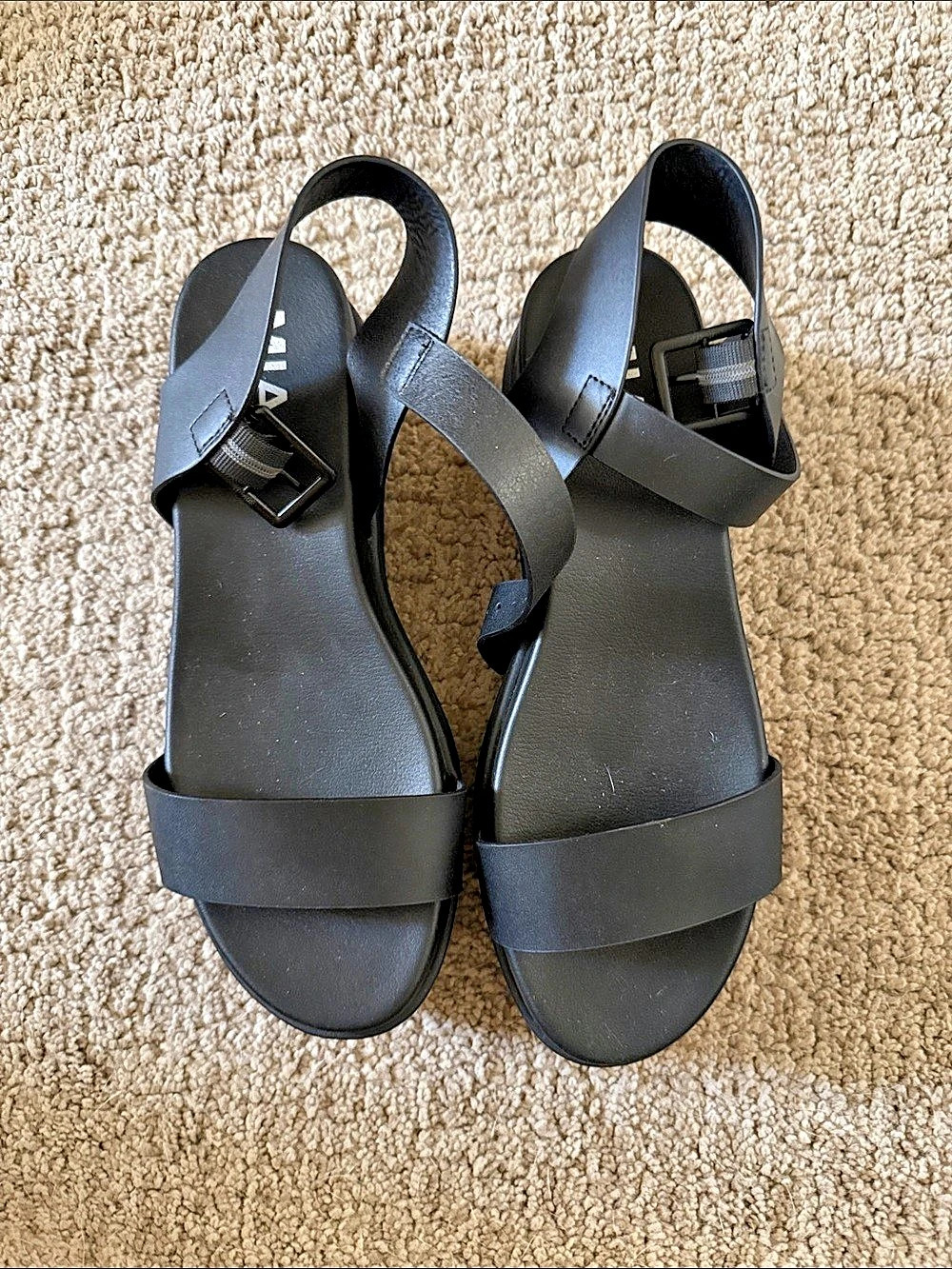 MIA Maya Platform Sandal Black Sandals